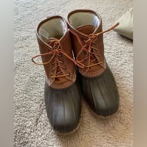 Men’s Size 10 Bean Boots with Sherpa